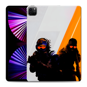 Силиконовый чехол на Ipad Pro 11 (2021) с принтом Контер страйк Counter strike Силиконовый чехол на Ipad Pro 11 (2021) с принтом Контер страйк Counter strike