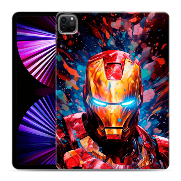Силиконовый чехол на Ipad Pro 11 (2021) с принтом Железный человек Ironman Силиконовый чехол на Ipad Pro 11 (2021) с принтом Железный человек Ironman