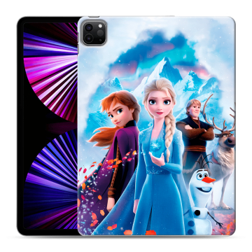 Силиконовый чехол на Ipad Pro 11 (2021) с принтом Холодное сердце Frozen Силиконовый чехол на Ipad Pro 11 (2021) с принтом Холодное сердце Frozen