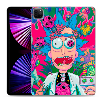 Силиконовый чехол на Ipad Pro 11 (2021) с принтом Рик и Морти Rick Morty Силиконовый чехол на Ipad Pro 11 (2021) с принтом Рик и Морти Rick Morty