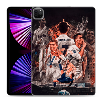 Силиконовый чехол на Ipad Pro 11 (2021) с принтом Реал Роналдо Real Ronaldo