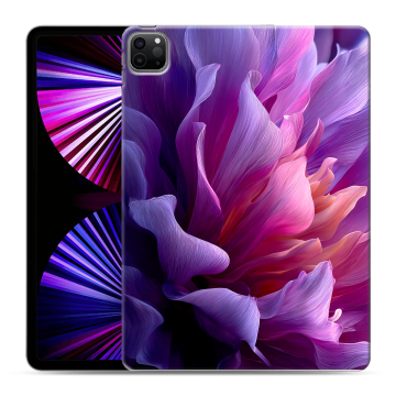 Силиконовый чехол на Ipad Pro 11 (2021) с принтом женский цветы Силиконовый чехол на Ipad Pro 11 (2021) с принтом женский цветы