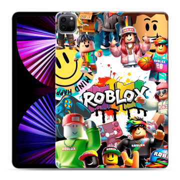 Силиконовый чехол на Ipad Pro 11 (2021) с принтом Roblox Роблокс