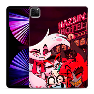 Силиконовый чехол на Ipad Pro 11 (2021) с принтом Hazbin Hotel Отель Хазбин Силиконовый чехол на Ipad Pro 11 (2021) с принтом Hazbin Hotel Отель Хазбин