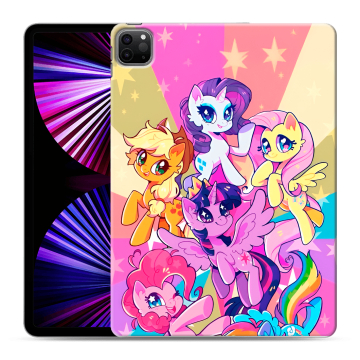 Силиконовый чехол на Ipad Pro 11 (2021) с принтом My little pony Дружба чудо Силиконовый чехол на Ipad Pro 11 (2021) с принтом My little pony Дружба чудо
