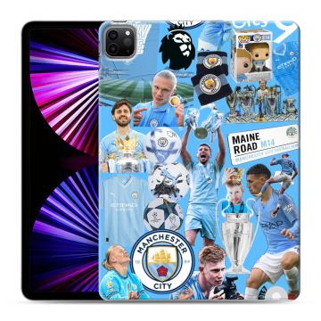 Силиконовый чехол на Ipad Pro 11 (2021) с принтом Man City Манчестер Сити Силиконовый чехол на Ipad Pro 11 (2021) с принтом Man City Манчестер Сити