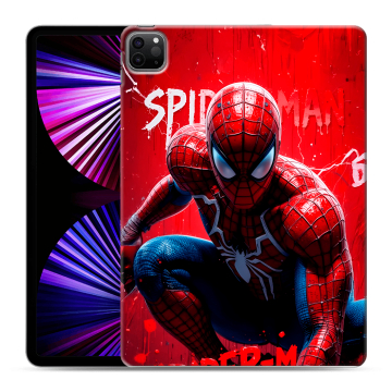 Силиконовый чехол на Ipad Pro 11 (2021) с принтом Spiderman Человек паук