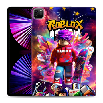 Силиконовый чехол на Ipad Pro 11 (2021) с принтом Roblox Роблокс
