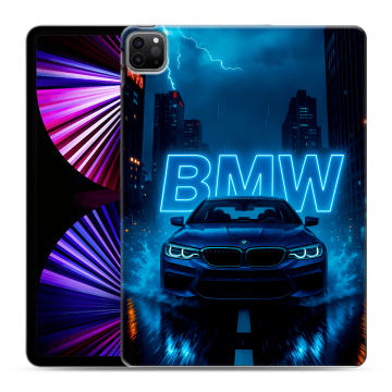 Силиконовый чехол на Ipad Pro 11 (2021) с принтом BMW БМВ Силиконовый чехол на Ipad Pro 11 (2021) с принтом BMW БМВ
