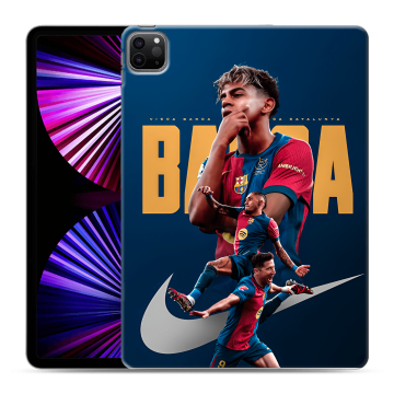 Силиконовый чехол на Ipad Pro 11 (2021) с принтом Барселона Barca Yamal Силиконовый чехол на Ipad Pro 11 (2021) с принтом Барселона Barca Yamal