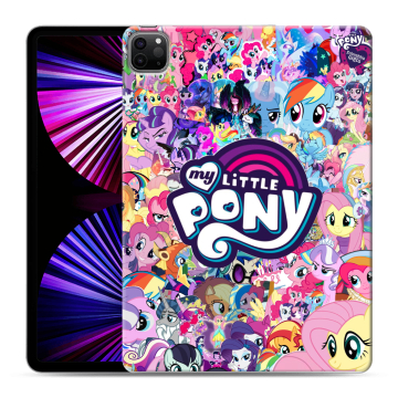 Силиконовый чехол на Ipad Pro 11 (2021) с принтом My little pony Дружба чудо Силиконовый чехол на Ipad Pro 11 (2021) с принтом My little pony Дружба чудо