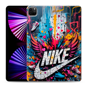Силиконовый чехол на Ipad Pro 11 (2021) с принтом Nike Найк Силиконовый чехол на Ipad Pro 11 (2021) с принтом Nike Найк