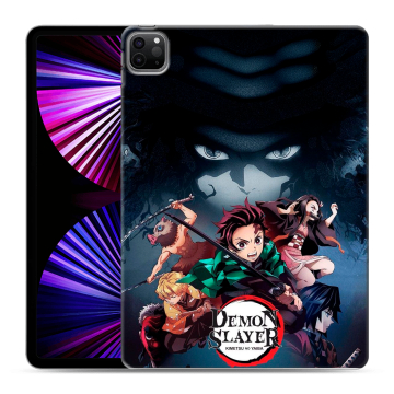 Силиконовый чехол на Ipad Pro 11 (2021) с принтом Demon Slayer Клинок рассекающий демонов Силиконовый чехол на Ipad Pro 11 (2021) с принтом Demon Slayer Клинок рассекающий демонов