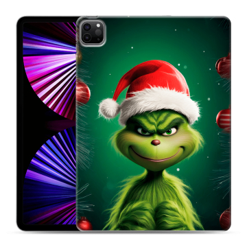 Силиконовый чехол на Ipad Pro 11 (2021) с принтом Гринч Новый год Рождество Силиконовый чехол на Ipad Pro 11 (2021) с принтом Гринч Новый год Рождество