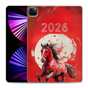 Силиконовый чехол на Ipad Pro 11 (2021) с принтом Новый год Силиконовый чехол на Ipad Pro 11 (2021) с принтом Новый год