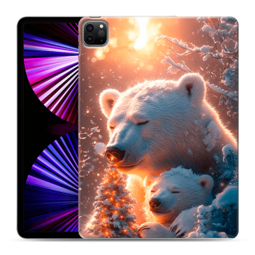 Силиконовый чехол на Ipad Pro 11 (2021) с принтом Новый год Силиконовый чехол на Ipad Pro 11 (2021) с принтом Новый год