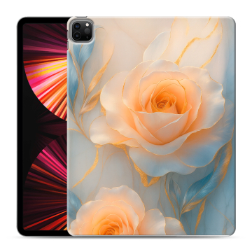 Силиконовый чехол на планшета Ipad Pro 12.9 (2021) с принтом Женский Силиконовый чехол на планшета Ipad Pro 12.9 (2021) с принтом Женский