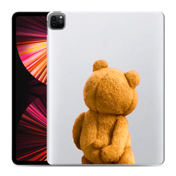 Силиконовый чехол на Ipad Pro 12.9 (2021) с принтом Медведь Силиконовый чехол на Ipad Pro 12.9 (2021) с принтом Медведь
