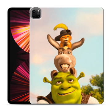 Силиконовый чехол на Ipad Pro 12.9 (2021) с принтом Шрек Shrek Силиконовый чехол на Ipad Pro 12.9 (2021) с принтом Шрек Shrek