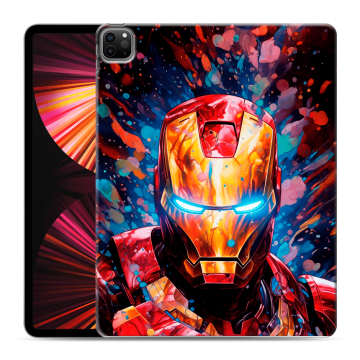 Силиконовый чехол на Ipad Pro 12.9 (2021) с принтом Железный человек Ironman Силиконовый чехол на Ipad Pro 12.9 (2021) с принтом Железный человек Ironman
