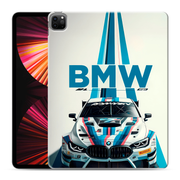 Силиконовый чехол на Ipad Pro 12.9 (2021) с принтом БМВ BMW Силиконовый чехол на Ipad Pro 12.9 (2021) с принтом БМВ BMW