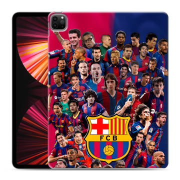Силиконовый чехол на Ipad Pro 12.9 (2021) с принтом Барселона Barcelona