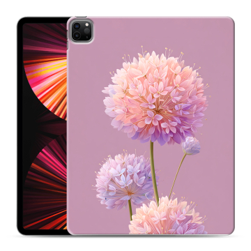 Силиконовый чехол на Ipad Pro 12.9 (2021) с принтом Цветы Силиконовый чехол на Ipad Pro 12.9 (2021) с принтом Цветы