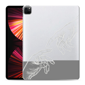 Силиконовый чехол на Ipad Pro 12.9 (2021) с принтом Сотворение мира Силиконовый чехол на Ipad Pro 12.9 (2021) с принтом Сотворение мира
