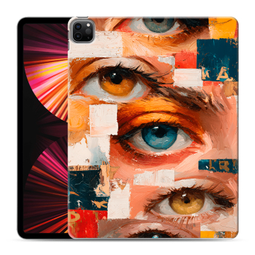 Силиконовый чехол на Ipad Pro 12.9 (2021) с принтом Модный принт Силиконовый чехол на Ipad Pro 12.9 (2021) с принтом Модный принт