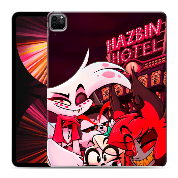 Силиконовый чехол на Ipad Pro 12.9 (2021) с принтом Hazbin Hotel Отель Хазбин Силиконовый чехол на Ipad Pro 12.9 (2021) с принтом Hazbin Hotel Отель Хазбин