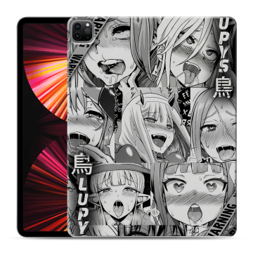 Силиконовый чехол на Ipad Pro 12.9 (2021) с принтом Ahegao Ахегао Аниме Силиконовый чехол на Ipad Pro 12.9 (2021) с принтом Ahegao Ахегао Аниме