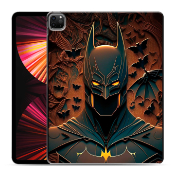 Силиконовый чехол на Ipad Pro 12.9 (2021) с принтом Batman Бэтмен Силиконовый чехол на Ipad Pro 12.9 (2021) с принтом Batman Бэтмен