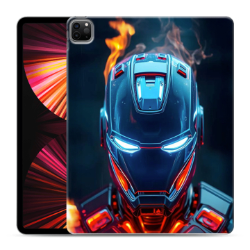 Силиконовый чехол на Ipad Pro 12.9 (2021) с принтом IronMan Железный человек Силиконовый чехол на Ipad Pro 12.9 (2021) с принтом IronMan Железный человек