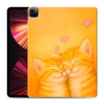 Силиконовый чехол на Ipad Pro 12.9 (2021) с принтом Милые котята Силиконовый чехол на Ipad Pro 12.9 (2021) с принтом Милые котята