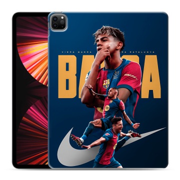 Силиконовый чехол на Ipad Pro 12.9 (2021) с принтом Барселона Barca Yamal Силиконовый чехол на Ipad Pro 12.9 (2021) с принтом Барселона Barca Yamal