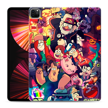 Силиконовый чехол на Ipad Pro 12.9 (2021) с принтом Gravity Falls Гравити Фолз Силиконовый чехол на Ipad Pro 12.9 (2021) с принтом Gravity Falls Гравити Фолз