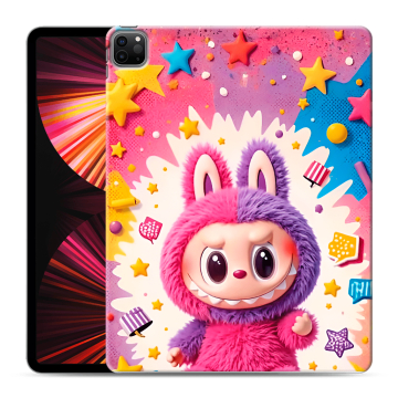 Силиконовый чехол на Ipad Pro 12.9 (2021) с принтом Labubu Лабубу Силиконовый чехол на Ipad Pro 12.9 (2021) с принтом Labubu Лабубу
