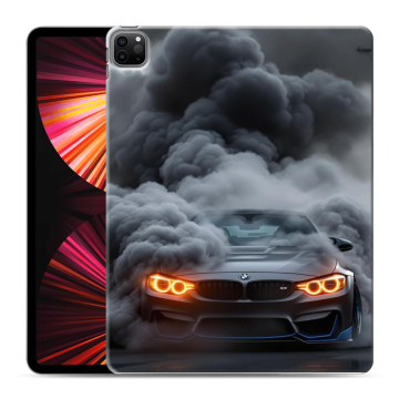 Силиконовый чехол на Ipad Pro 12.9 (2021) с принтом BMW БМВ