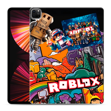 Силиконовый чехол на Ipad Pro 12.9 (2021) с принтом Roblox Роблокс Силиконовый чехол на Ipad Pro 12.9 (2021) с принтом Roblox Роблокс