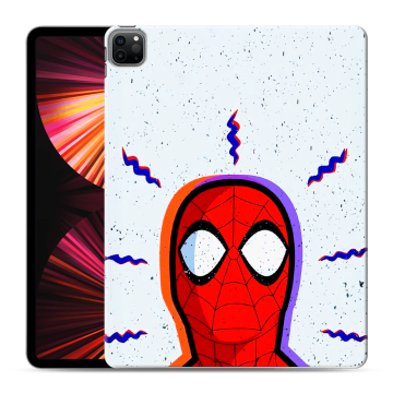 Силиконовый чехол на Ipad Pro 12.9 (2021) с принтом Spiderman Человек паук Силиконовый чехол на Ipad Pro 12.9 (2021) с принтом Spiderman Человек паук