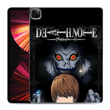 Силиконовый чехол на Ipad Pro 12.9 (2021) с принтом Death note Тетрадь смерти Силиконовый чехол на Ipad Pro 12.9 (2021) с принтом Death note Тетрадь смерти