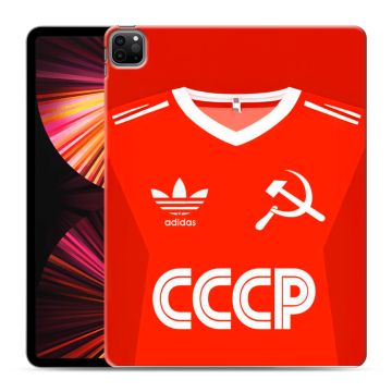 Силиконовый чехол на Ipad Pro 12.9 (2021) с принтом Флаг Герб СССР Силиконовый чехол на Ipad Pro 12.9 (2021) с принтом Флаг Герб СССР
