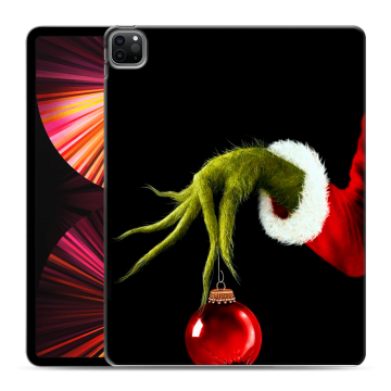 Силиконовый чехол на Ipad Pro 12.9 (2021) с принтом Новый год Гринч Силиконовый чехол на Ipad Pro 12.9 (2021) с принтом Новый год Гринч