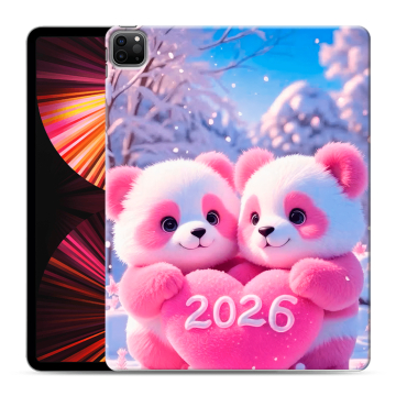 Силиконовый чехол на Ipad Pro 12.9 (2021) с принтом Новый год Силиконовый чехол на Ipad Pro 12.9 (2021) с принтом Новый год