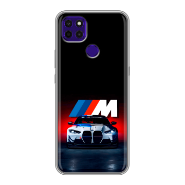 Силиконовый чехол на Lenovo K12 Pro с принтом БМВ BMW Силиконовый чехол на Lenovo K12 Pro с принтом БМВ BMW