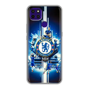 Силиконовый чехол на Lenovo K12 Pro с принтом Chelsea Челси