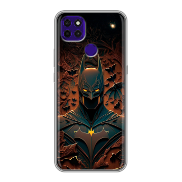 Силиконовый чехол на Lenovo K12 Pro с принтом Batman Бэтмен