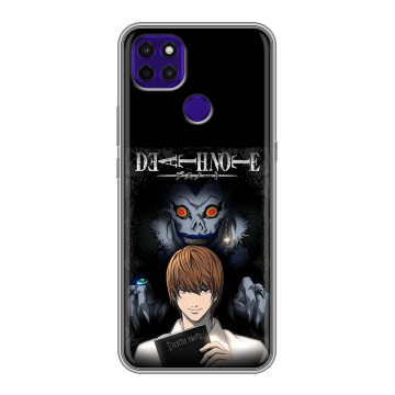 Силиконовый чехол на Lenovo K12 Pro с принтом Death note Тетрадь смерти