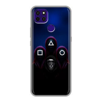 Силиконовый чехол на Lenovo K12 Pro с принтом Игра Кальмара