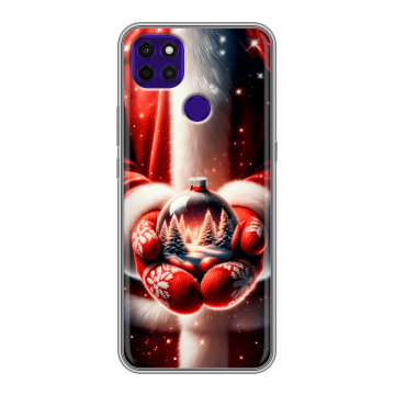 Силиконовый чехол на Lenovo K12 Pro с принтом Новый год
